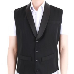 남성댄스복 라인 라틴 스포츠댄스복 DANCE SPORTS VEST 조끼 MDT1900 공단카라 조끼