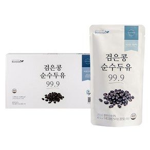 바디랩 검은콩 순수 두유 99.9, 185ml, 20개