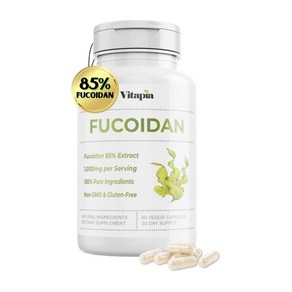 비타피아 후코이단 1000mg Vitapia Fucoidan, 1개, 60정