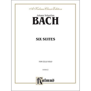 Bach - Six Suites fo Cello Solo 바흐 - 6개의 무반주 첼로 모음곡 (BWV 1007-1012) Kalmus 칼무스