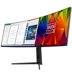 (포) 비트엠 Newsync U4960DQ IPS 커브드 HDR 무결점, 124cm