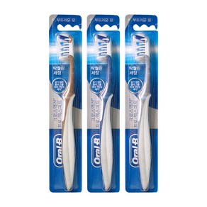 오랄비 크로스액션 프로엑스퍼트 칫솔 x 3개(랜덤발송), 3개