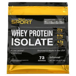 캘리포니아골드 스포츠 SPORT Whey Protein Isolate 16oz 454g