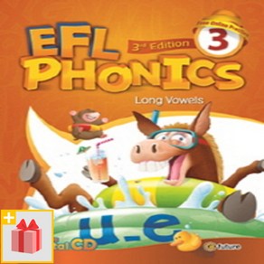 [선물] EFL Phonics 3 : Student Book (Wokbook + CD 2장 3d Edition)