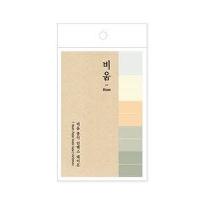 모닝글로리 비움 종이 인덱스 테이프 (10X50) 표시, 단품, 단품