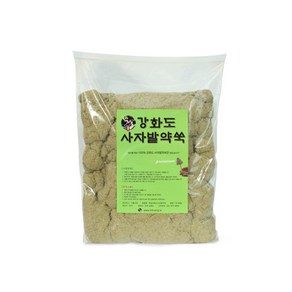 기황 강화도사자발약쑥 봉지쑥 500g, 1개