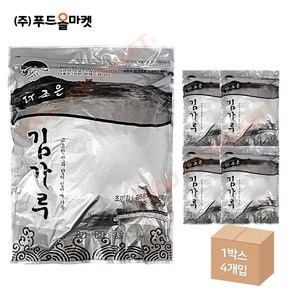 푸드올마켓_ 해농물산 더조은 김가루 1kg 한박스 (1kg x 4ea), 4개