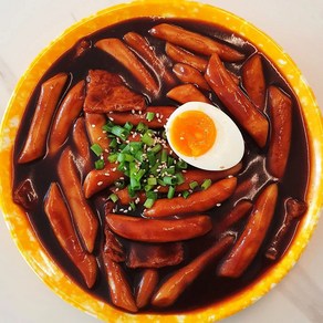 중독성있는 땡기네떡볶이 짜장맛, 4개, 235g