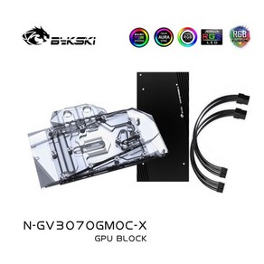 그래픽카드 글카 GIGABYTE GeFoce RTX 30703060Ti 채굴 게임용, 블록 및 백플레이트, 빛 없이