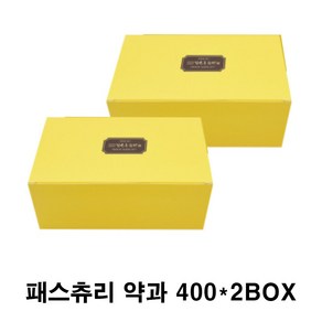 기타 [김규흔 한과] 명인 패스츄리형 꿀약과(박스형) 400g x 2, 2개