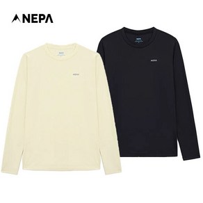 네파_NEPAS_여성 여름 다양한 활동에 이너 티셔츠로 착용하기 좋은 베이직 라운드 벨로스터 트레일 긴팔 티셔츠_7L25322