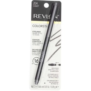 레브론 Revlon ColorStay 아이라이너 펜슬 차콜 [204] 0.3g(0.01온스) (4팩)