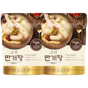 아워홈 고려 반계탕, 600g, 10개