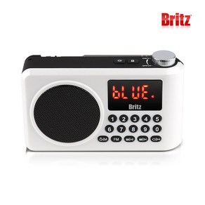 브리츠 블루투스 라디오 MP3 스피커 BZ-LV990, 화이트