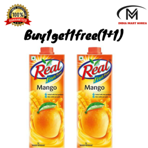 REAL MANGO JUICE 다부르만고넥타 1L(1+1), 2개, 1L