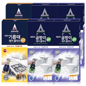 [K쇼핑]아스토니쉬 곰팡이제거 클리너4+기름때 클리너2, 6개, 750ml