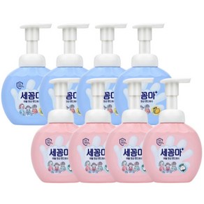 온더바디 세꼼마 향균 핸드워시 레몬 버베나 파우더 향 비누 엘지생활건강, 250ml, 4개