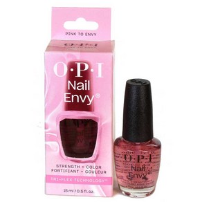 OPI﻿ 네일엔비 컬러 손톱영양제 손톱강화제 핑크투엔비 (혈색있는 핑크) 15ml, 1개