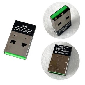 2.4Ghz USB 수신기 무선 동글 어댑터 Raze Deathadde V2 PRO 게이밍 마우스 키보드용 신제품, 한개옵션0, 한개옵션1, 한개옵션2