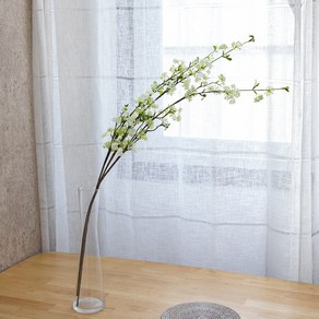 조팝가지 104cm 조화 인테리어, 3개