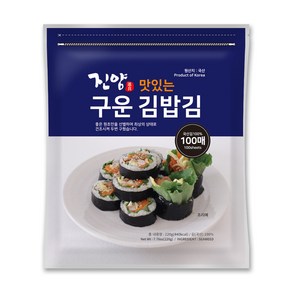 진양 맛있는 구운 김밥김 220g 100매, 1개