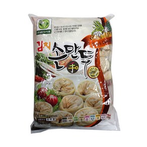 엄지식품 (냉동)엄지 김치손만두1200g, 1.2kg, 1개