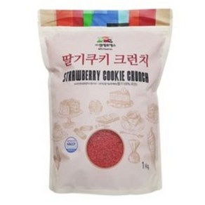 엔에프에스 딸기 쿠키 크런치 1kg, 1개