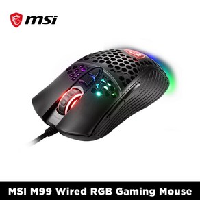 MSI 게이밍 유선마우스 Gaming Mouse M99 벌크