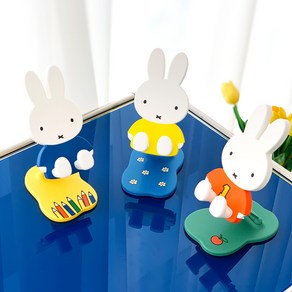 미피 정식 라이센스 MIFFY 핸드폰 거치대 태블릿 거치대, 미피스마트폰거치대(블루)