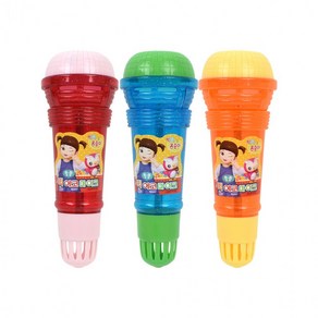 h37 콩순이 쏭쏭 에코마이크 빨강/파랑/노랑 ks-2403 ed/blue/yellow 노래방 울림 노래부르기 가수, 색상_파랑(blue), 1개