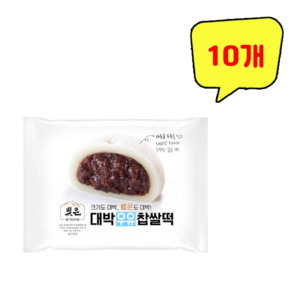 삼립 빚은앳홈 대박우유찹쌀떡, 95g, 10개