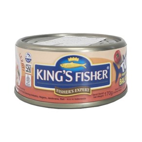 인도네시아 킹스피셔 발라도 소스 참치 통조림 170g / KINGS FISHERTUNA SAMBAL SAUCE 킹스피셔 튜나 달람 삼발, 1개