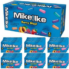 마이크앤아이크 Mike and Ike 오리지널 과일 캔디 0.78온스 상자(총 24개), 0.78 온스 (24 팩)