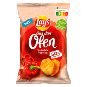 레이즈 Lays 파프리카 오븐 감자칩, 1개, 100g