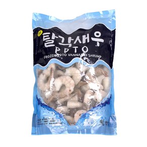 콜딩 다이아몬드 생 칵테일새우 1kg (실중량 900g) 깐새우 탈각 손질 새우 감바스용, 1개, 900g 21/25 (특대)