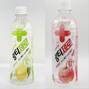 링티제로 500ml 복숭아 12개 + 레몬라임 12개