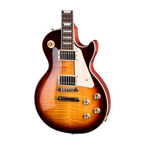 Gibson Les Paul Standad'60s Figued Top-Boubon Bust, 단일 옵션, One Colo, 1개