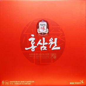 정관장 홍삼원 70ml x 60포 (정품) +쇼핑백포함 부모님선물 기력회복 면역증진, 1박스, 4.2L