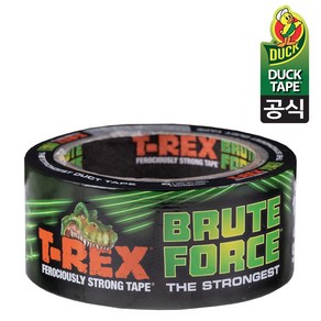 [공식판매점] 티렉스 T-Rex 덕테이프 브루트포스 초강력 접착 덕테이프 48mm x 9m (10yd), 1개