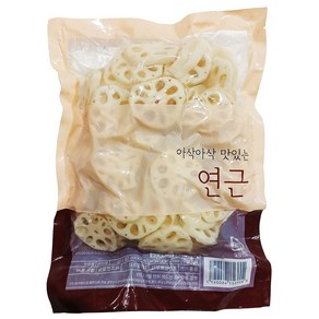 운학무역 운학 염장 연근채 1Kg 자숙 데침 염장 냉동 이강산닷컴, 1개