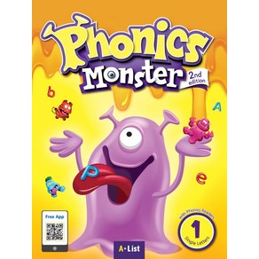 Phonics Monste 1 Student Book (with Reades & App), Phonics Monste 1 Student Bo.., Daniel Olsson, Jason Gots, K.., A List