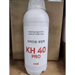 홍여사 세정제 kh40po 물때 및 백화 타일세정 녹제거, 1개, 1L