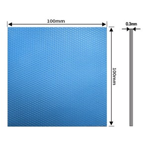 티놀지 울트라 써멀패드 13W 100 x 0.3mm 쿨링패드 [T-13W03]