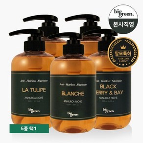 빅그린 아누카 니치 탈모샴푸 500ml_5가지향 택1, 1개, 500ml