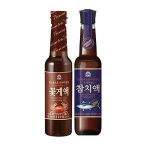 프리미엄 참치액 550ml+프리미엄 꽃게액 550ml