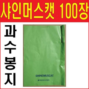 샤인머스캣봉지 100매 샤인머스켓 100개 청포도 포도봉지 100개 과수봉지