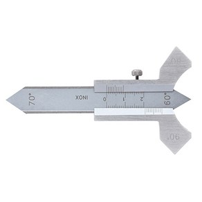 블루텍철직자 용접게이지 BDWG-20 눈금:20㎜, 1개