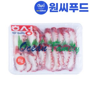 원씨푸드 초밥용 문어 8gX20미(160g) 해성 하비코