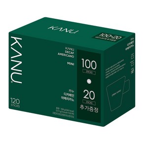 카누 미니 디카페인 100T+20T, 1개, 120개입, 900mg