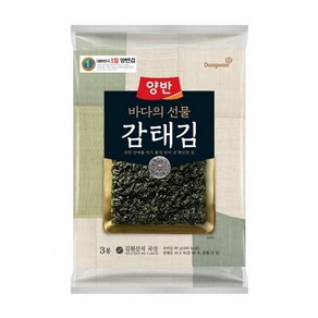 동원 양반 감태김 전장김 20g(5매) x 3봉, 1개